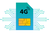 Carte SIM Data 4G 1Go Données/mois